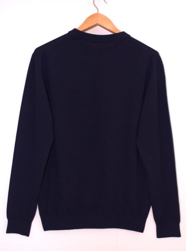 Girocollo Blu Scuro in Baby Cashmere