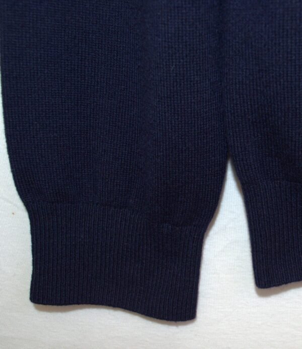 Girocollo Blu Scuro in Baby Cashmere
