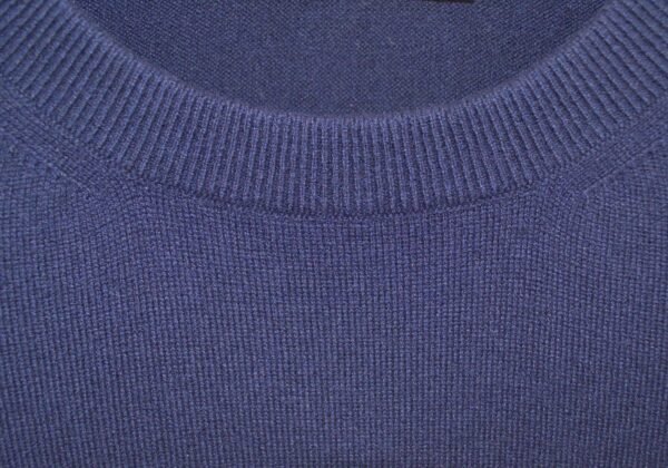 Girocollo Blu Scuro in Baby Cashmere