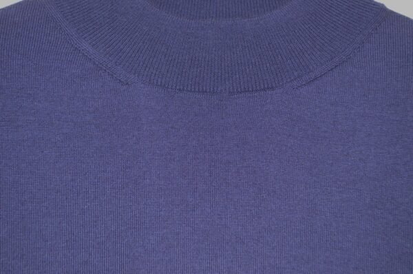 Lupetto Blu in Cashmere e Seta