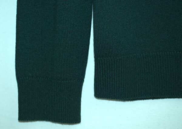 Girocollo Verde Scuro in Puro Cashmere