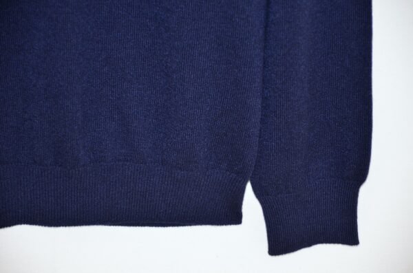 Maglia dolcevita da uomo in puro cashmere – Blu Navy
